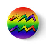 GLBT Aquarius w Button