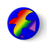 GLBT Dove Pinback Buttons