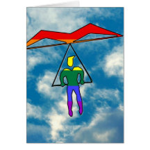 GLBT Hang Glider Card