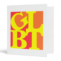 GLBT Hot Pop Avery Binder binders