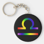 GLBT Libra Keychains
