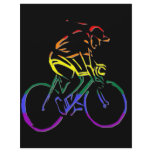 GLBT Pride Bicyclist Custom Letterhead