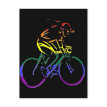 GLBT Pride Bicyclist Post Cards