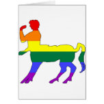 GLBT Pride Centaur #2 Greeting Cards