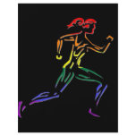 GLBT Pride Female Runner Flyer