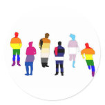 GLBT Pride People Stickers