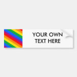 GLBT Pride Stripes 2 Bumper Sticker