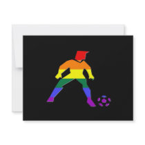 GLBT Soccer Pride Custom Announcements