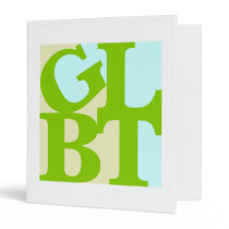 GLBT Tropo Pop Avery Binder binders