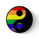 GLBT YinYang Pin