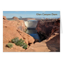 Glen Canyon Dam Greeting Cards