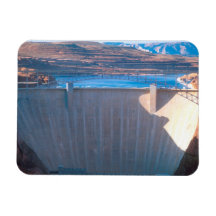 Glen Canyon Dam on the Colorado River at Page, Flexible Magnet