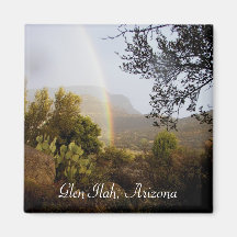 Glen Ilah, Arizona Fridge Magnet