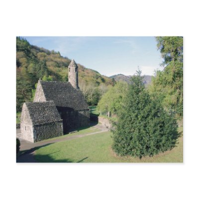 Glendalough view postcards by BANNER25