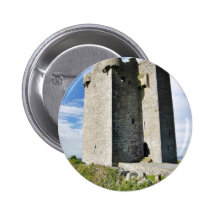 Gleninagh Castle On Hill Pinback Buttons