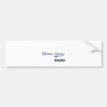 Glenns Ferry Idaho City Classic Bumper Sticker