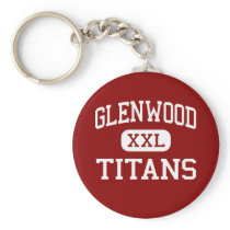 Glenwood - Titans - High School - Chatham Illinois Keychain
