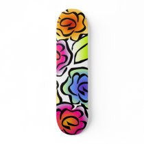 Glimmericks Floral 3 Custom Skateboard