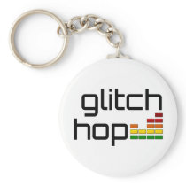 Glitch Hop with Volume Equalizer Key Chain