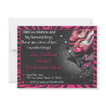 Glitter and Glam Bachelorette Party Invitations - 