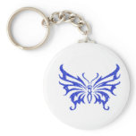 Glitter Butterfly 2 Keychain