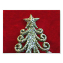 Glitter Christmas tree Art Photo
