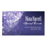 "Glitter" - Event Planner Coordinator Business Card Templates