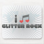 Glitter Rock fan Mousepads