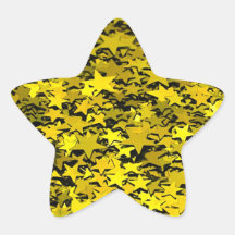glitter_stars_yellow sticker