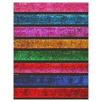 Glitter Stripes Custom Flyer