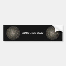 Glittering Stars Bumper Sticker