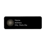 Glittering Stars Custom Return Address Label