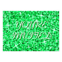 Glittz Green 'You're Invited'' St Patrick's Day