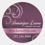 "Glitz Glam" - Classy Chic Elegant Fashion Stylist Sticker