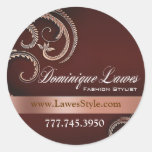 "Glitz Glam" - Classy Chic Elegant Fashion Stylist Stickers