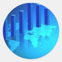 Global Business Sticker