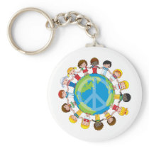 Global Children Key Chains