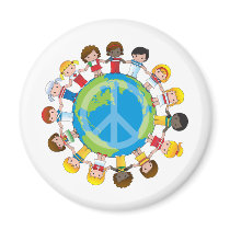 Global Children Fridge Magnets