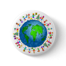 Global Christmas Kids Pins
