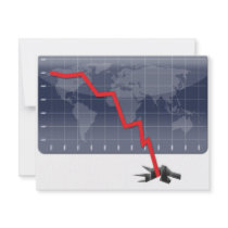 Global Economic Crisis Personalized Invitations