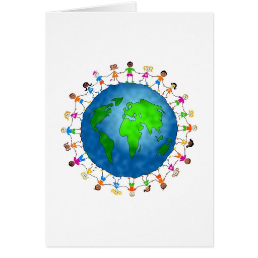 Global Kids Greeting Card