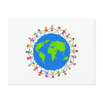 Global Kids Post Cards