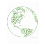 Global réutilisez carte postale
