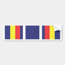 Global War on Terrorism Ribbon Bumper Stickers