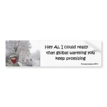 Global Warming Bumper Stickers