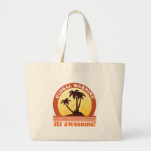 global warming canvas bag
