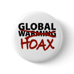 Global Warming Hoax buttons