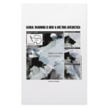 Global Warming Is Here And Melting Antarctica stationery