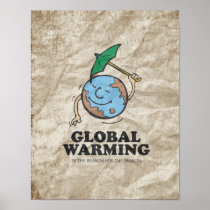 GLOBAL WARMING IS THE REASON FOR THE SEASON POSTER