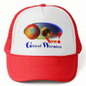Global Warming Message hats